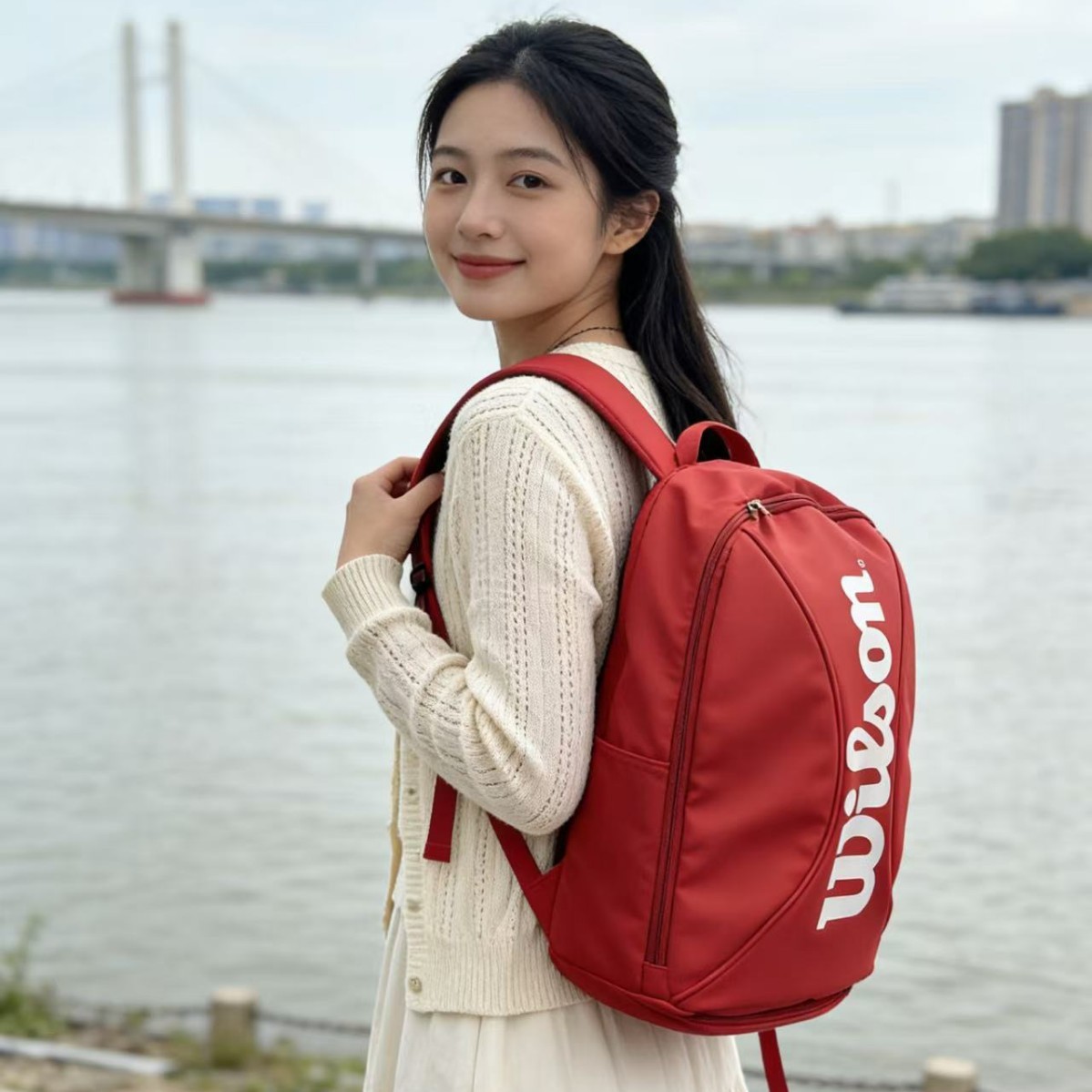 Wlon Will S Tennis Bag 2026 New French Open Large Capacity Single and Double Shoulder Bag for Men and Women Tennis Racket Bag