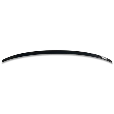 Suitable for Audi A6C7 (12-17) Modified S-Style Rear Wing, Non-Destructive Installation, Blow-Molded Car Modification Parts, Large Quantity, Low Price (Fixed wind wing) - glossy-black
