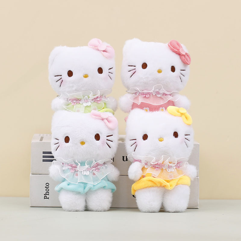 インターネット有名人かわいい kt 猫ペンダント漫画子猫ぬいぐるみ人形キーホルダーバッグペンダント人形人形|undefined