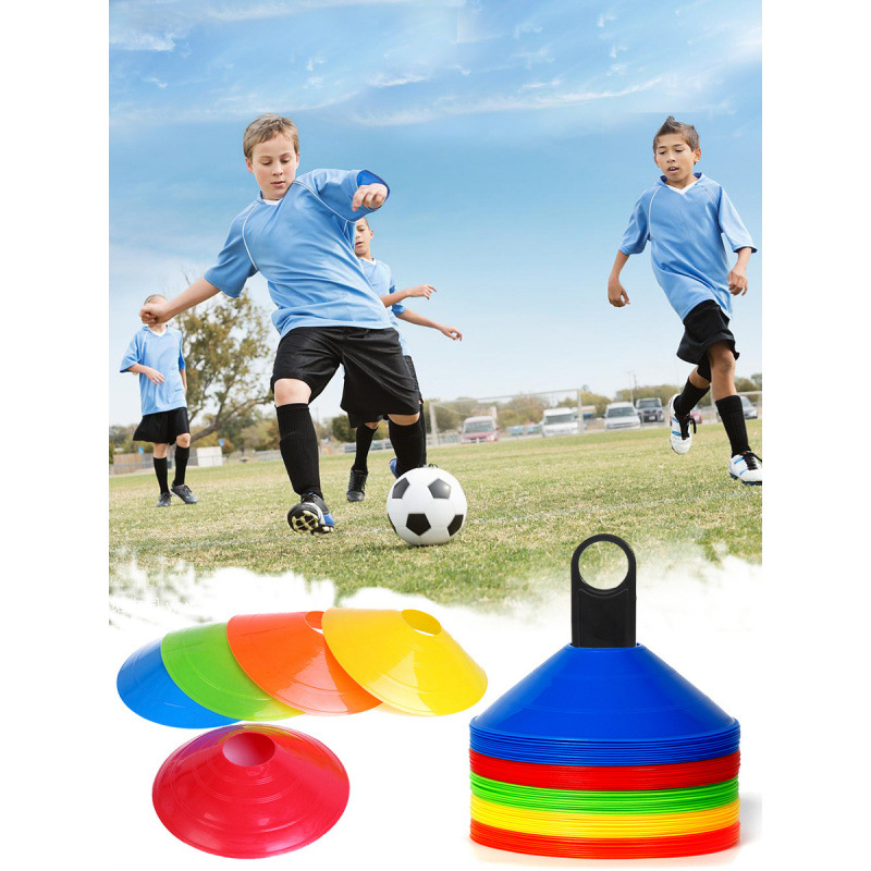 Kindergarten Running Roadblock Training Camp Roadblock Disc Football Bucket Obstacle Training Sliding Traffic Hurdle Cone Bucket