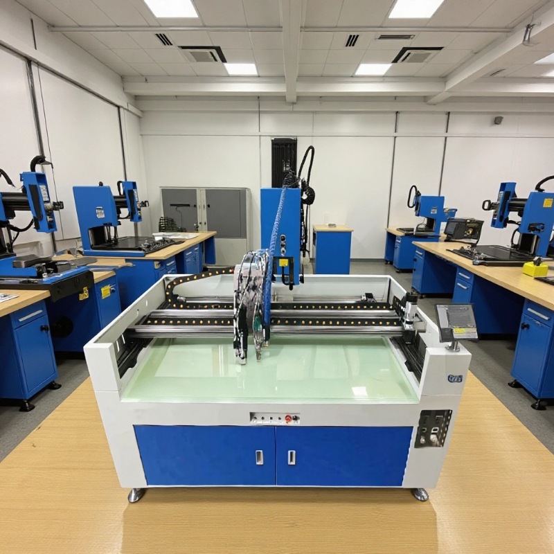 小型自动点胶画线机内衣打样设备小批量生产无痕文胸加工适用