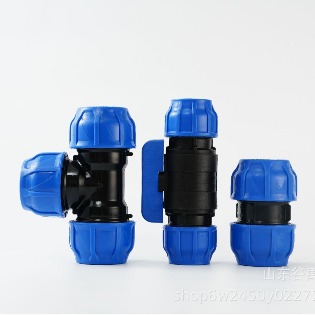 Accesorios para tuberías de PP, conexión rápida en T, codo con rosca externa, rosca interna directa, codo recto, conexión rápida, herramienta de riego agrícola