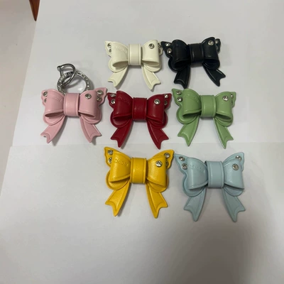 Car Bow Diamond Keychain Other Automotive Interior Supplies