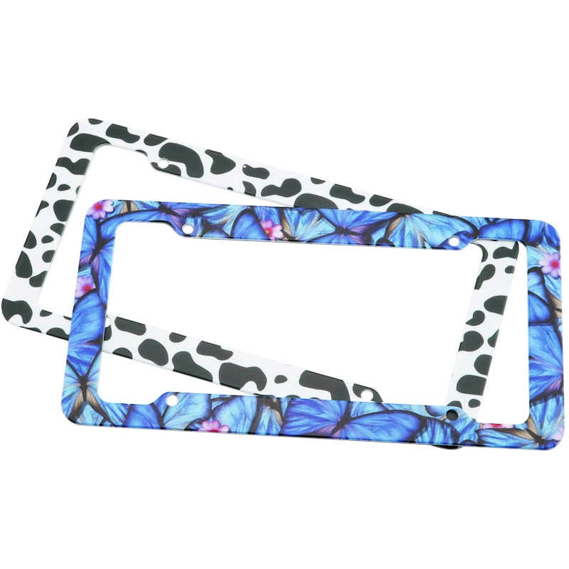 Автомобильный держатель номерного знака Американский держатель номерного знака Рамка номерного знака с гальваническим покрытием Рамка номерного знака из АБС-пластика Держатель номерного знака