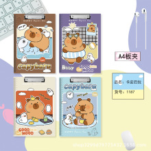 A4卡通板夹试卷夹文件夹新款学生写字板夹垫板可爱流行板夹资料夹