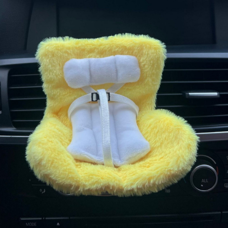 ラブブー人形、安全シート、かわいい人形、エアアウトレット、トレンディな装飾品、車内装飾に適しています。|undefined