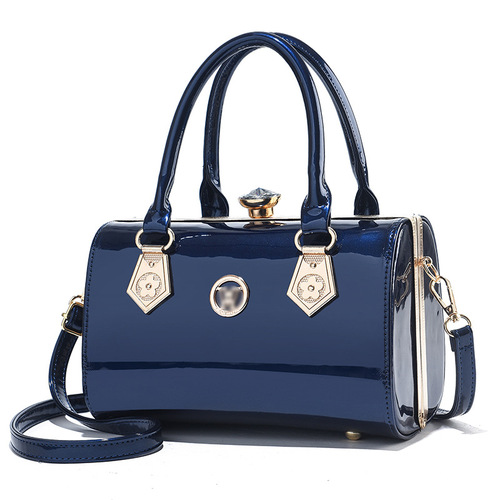 [Dropshipping]  European and American new fashion bright leather handbags large capacity women's shoulder crossbody bag trendy