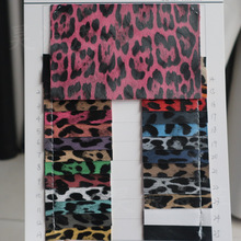 5905豹点纹印花皮革箱包手袋鞋材帽子服装配饰饰品人造革仿皮面料