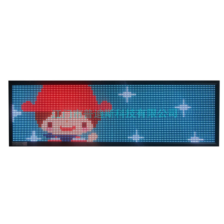 Manufacturer Supplies Aluminum Alloy P10 Full-Color Led Display Semi-Outdoor Door Stop Advertising Word Screen Display
