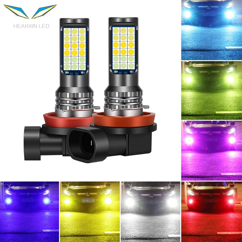 LED суперяркие ногтевые sequins противотуманная, модифицированные фары, лампа, три цвета