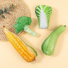 Pet Sound Plush Toy Simulated Chicken Leg Vegetables Fruits Dog Canvas Chew Toy Pet Supplies Wholesale