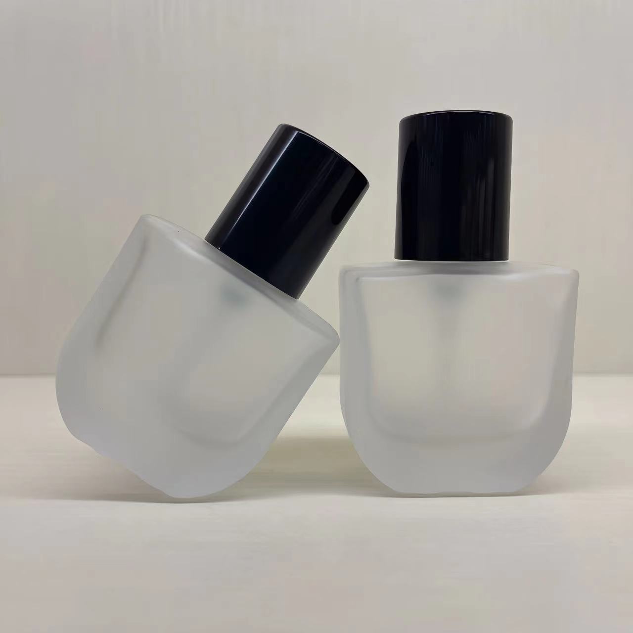 Fábrica al por mayor 150ml botella de cápsula marrón 300ml marrón botella de boca ancha botella de cápsula botella de vidrio sellado