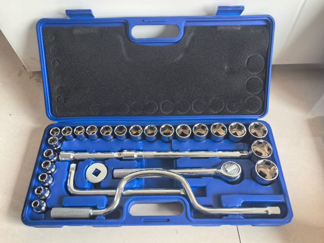 Yixin Da Fei Chrome Vanadium Steel 28-Piece Combination Socket Set Ratchet Hex Socket Machine Repair Auto Repair Hardware Wrench