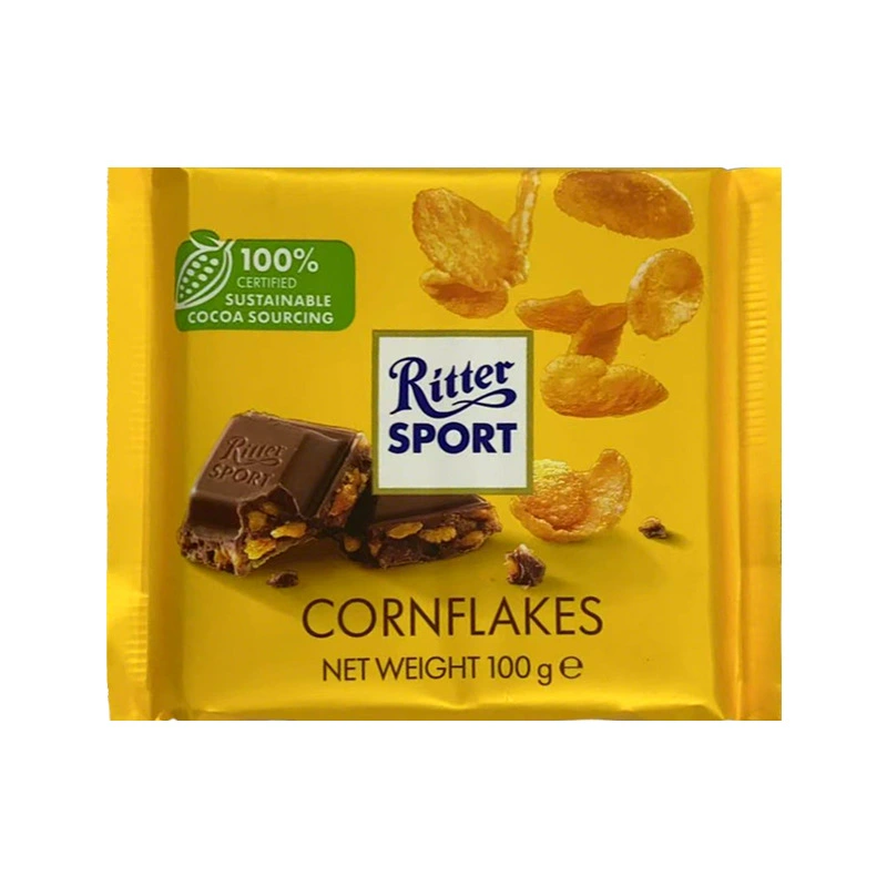 Germany Rittersport Ritter Portrert Harm, Hazelnut Milk Dark Chocolate Net Red Leisure Snacks