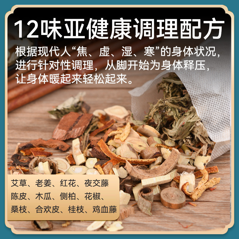艾草は足を浸して福を包みます。また艾葉は足を浸します。|undefined