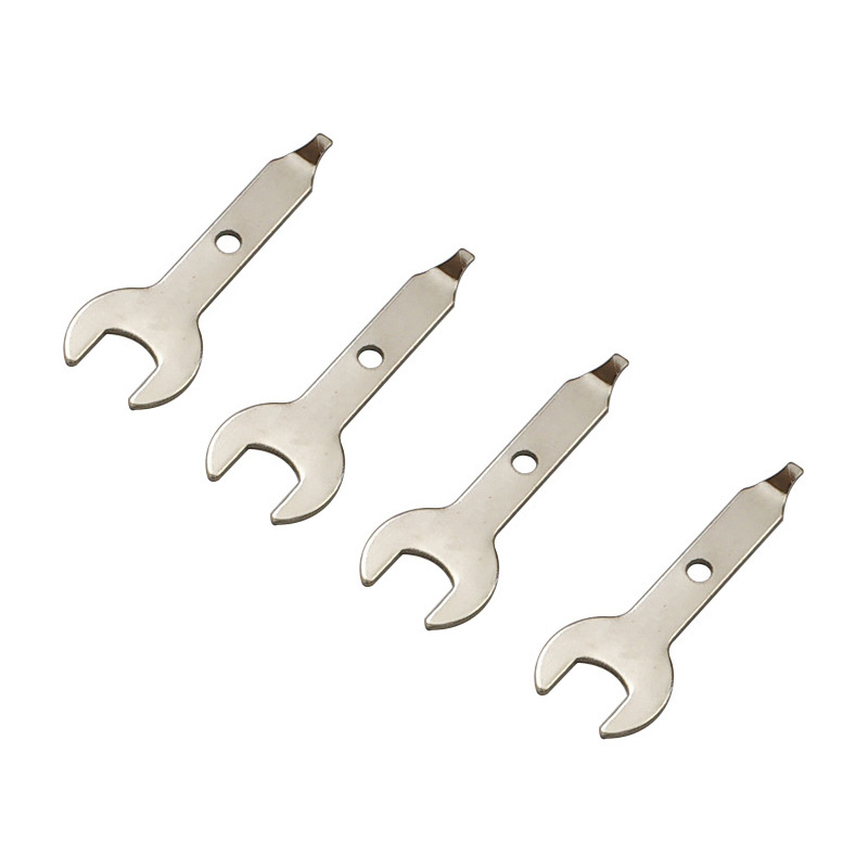 小电磨配件 小软轴配套 开口两用小扳手 旋紧螺帽工具