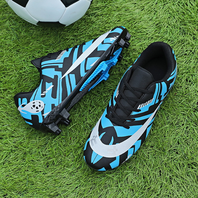 Baochuan nuevo anti-deslizante clavos zapatos de fútbol para niños zapatos de entrenamiento deportivo profesional de hombre zapatos deportivos juveniles bajos
