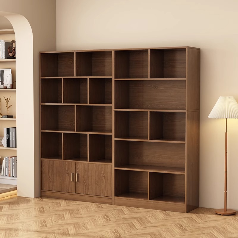 Estante de libro estante de piso sala de estar armario de almacenamiento gabinete de archivos de oficina estante simple estante librería doméstica