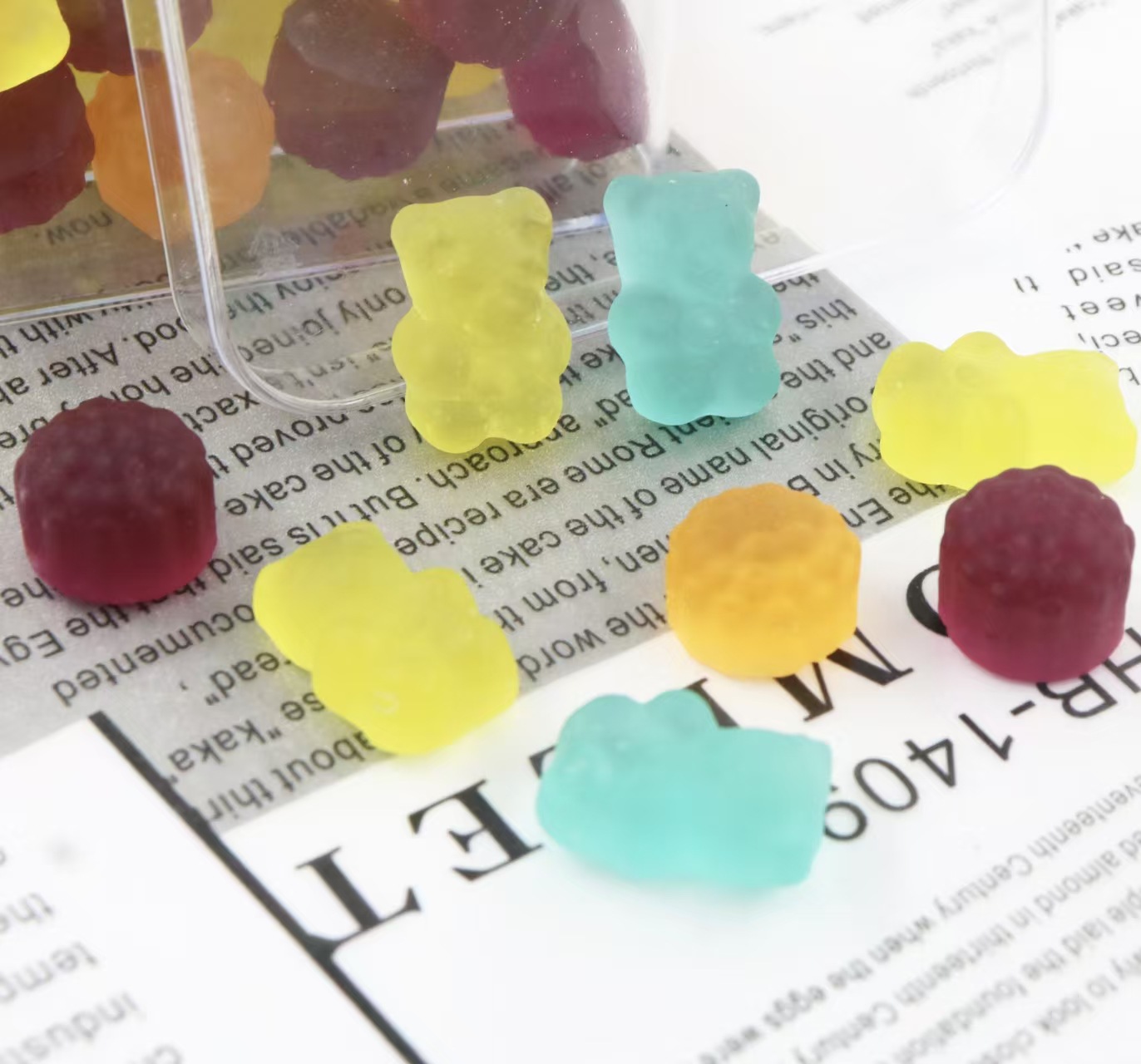 Fruit Flavor Gel Gummy Bear Candy 400g Bag Bulk Supply Cold Brew Process specifications