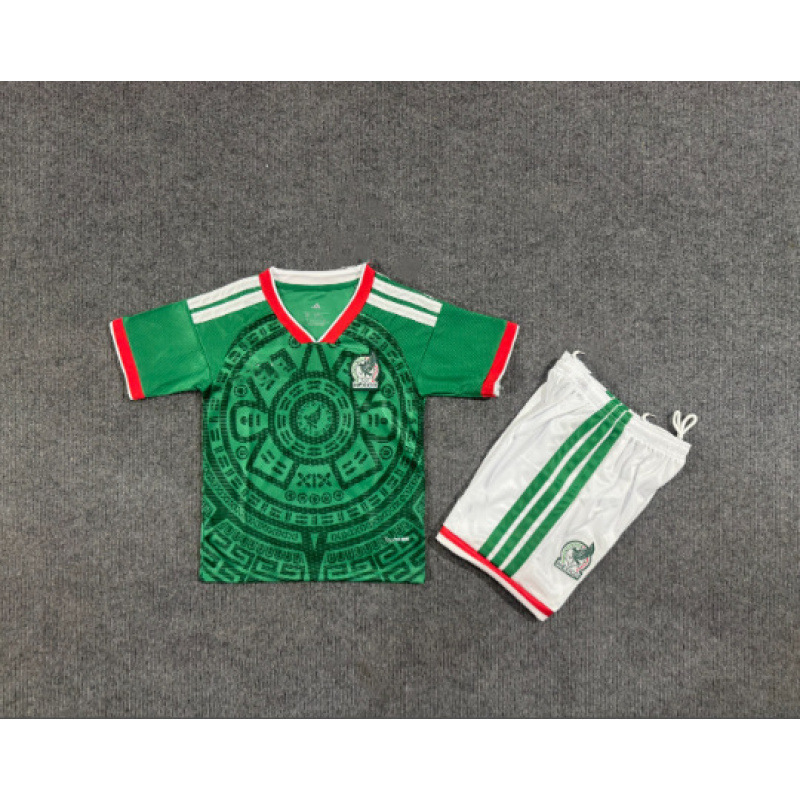 2026 Copa del Mundo de fútbol infantil trajes de mangas cortas pantalones cortos Argentina Alemania Francia niños y niñas secos rápidos image 18
