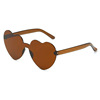 Sunglasses heart-shaped, marine glasses, European style, wholesale