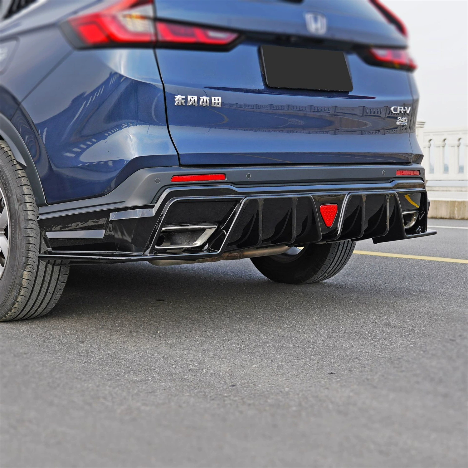 Подходит к заднему бамперу Haoying DC 2023 Honda CRV, задний хвост, перекрестная — маленькое кольцо окна
