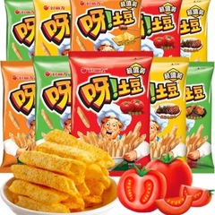 ジャガイモのトマト味のステーキのポテトの包みは商品を食べて食欲を解消します。