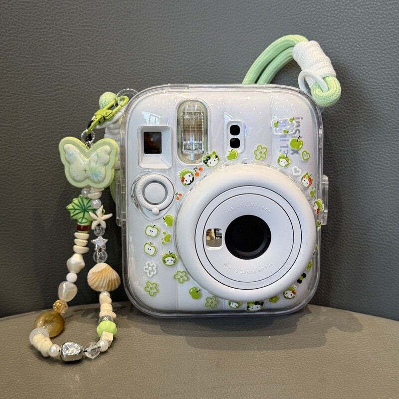 Mini13 Transparent Case Instax Crystal Hard Shell Camera Protective Case Chain Mini13 Transparent Case Instax Crystal Hard Shell Camera Protective Case Chain