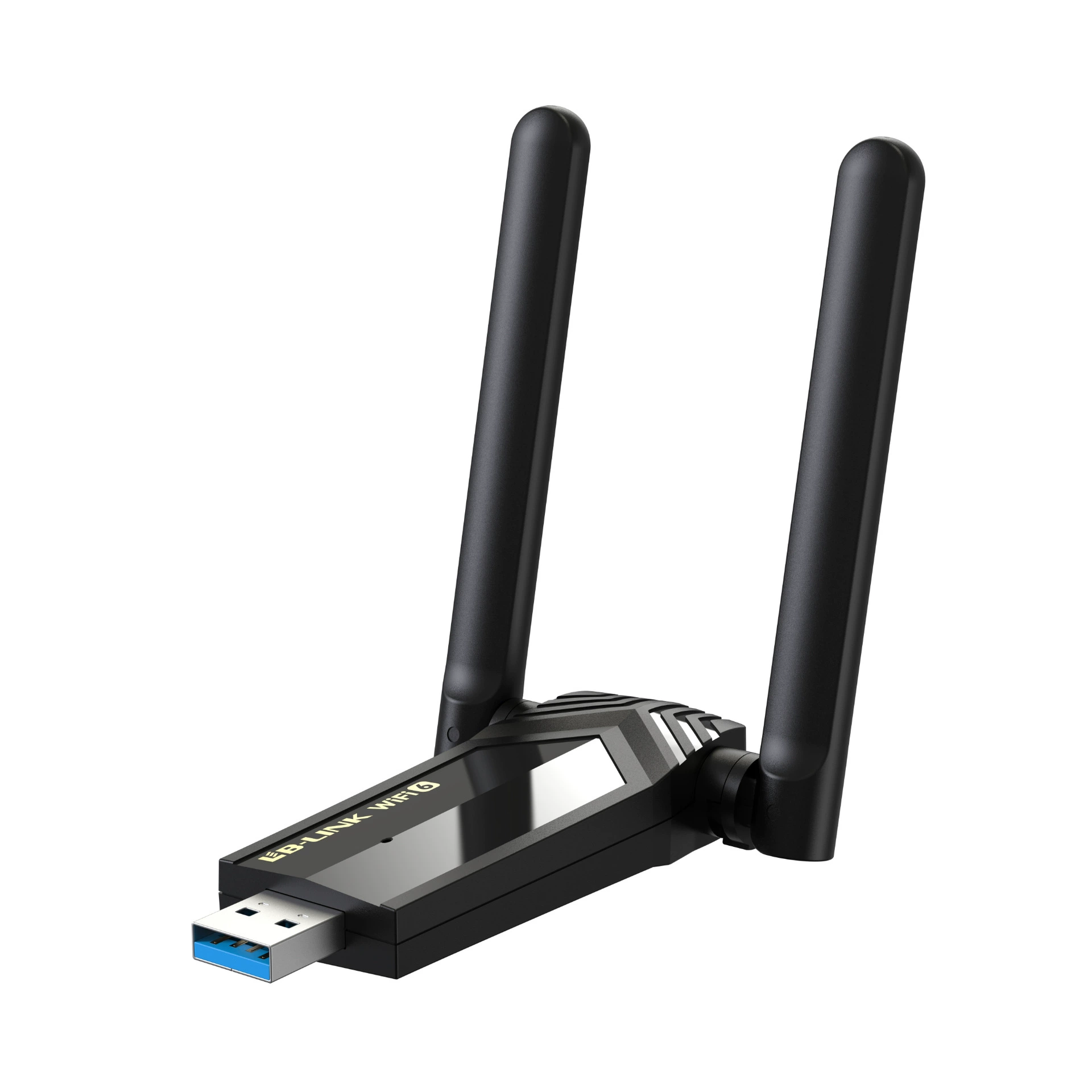 Wifi6 двойной частоты 1800М свободно-управляемый беспроводной сетевой адаптер USB3.0 высокоскоростной ПК внешний сетевой адаптер AX80