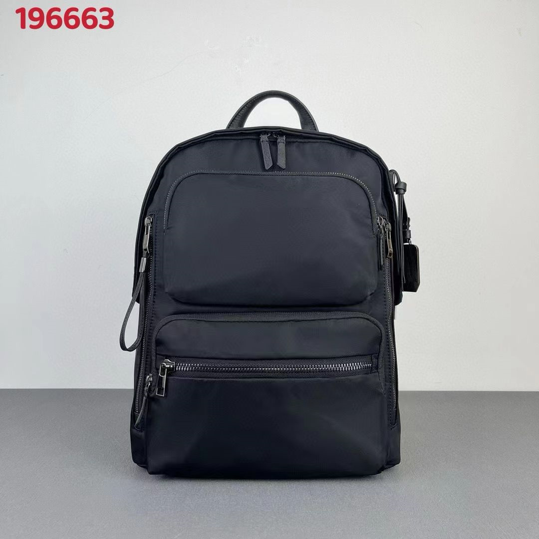 Nylon backpack for leisure