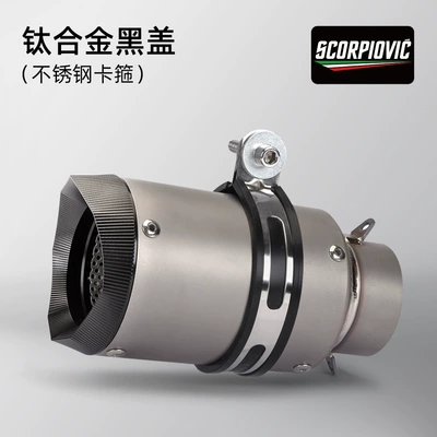 CBR1000K7K8 AR/Z800 ZX6R Fry | Exhaust pipe - ar-titanium-alloy-tip-60mm-diameter-stainless-steel-clamp