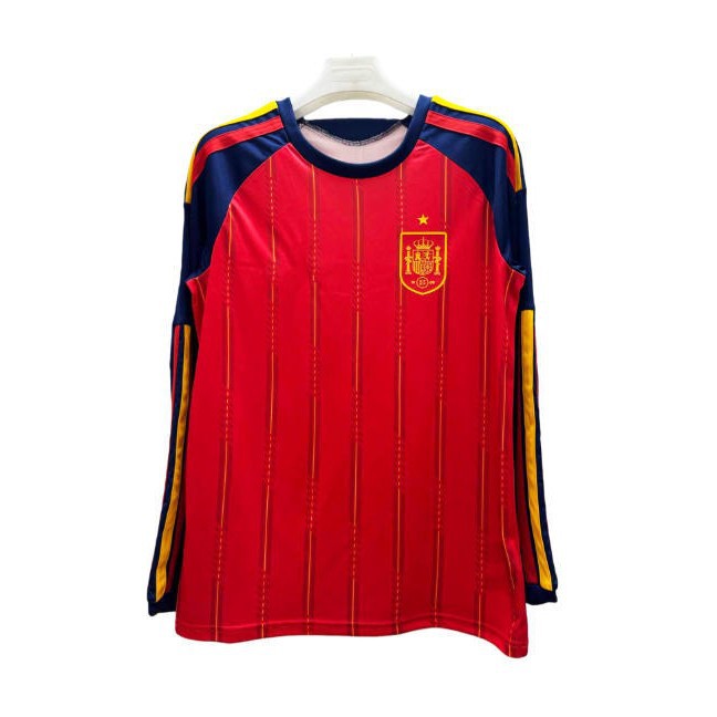 Nueva camiseta de fútbol de mangas largas de Argentina Real Madrid Barça de Alemania, la misma camiseta de venta directa suelta transpirable image 4