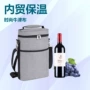 保温单肩跨境灰色保温包
