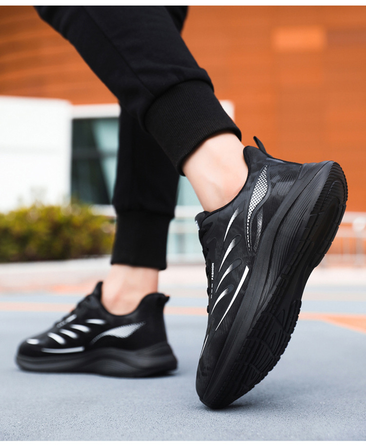 Scarpe da ginnastica da uomo Scarpe da tennis Scarpe da ginnastica Suola in gomma Calzature traspiranti_voghion.com