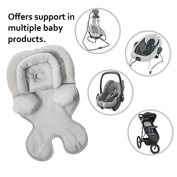 Транснациональная детская коляска теплая подушка для всех сезонов универсальная подушка для детской коляски Мягкая хлопковая Подушка детская подушка