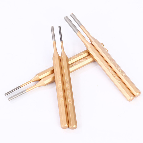 Dichuang wholesale flat head cylindrical punching 6-piece set of pin punching components complete set of 3-10mm percussion punch