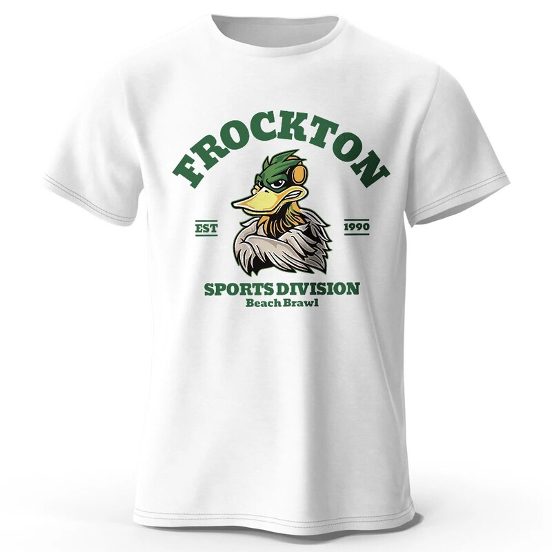 Printed dress-style t-shirt, cotton retro graphic t-shirt for men and women, summer top, popular cross-border item in American street fashion