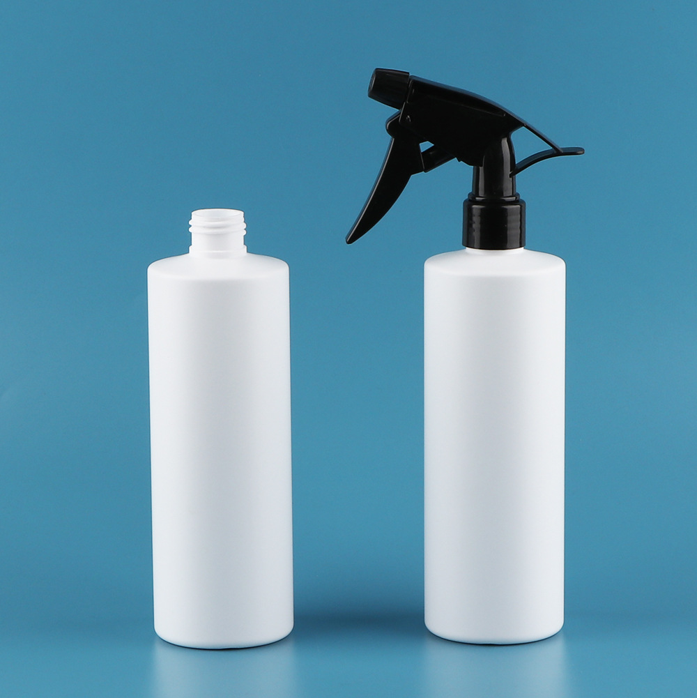 HDPE消毒喷壶喷雾瓶 酒精喷水壶配比分装空瓶家用专用350ml塑料瓶