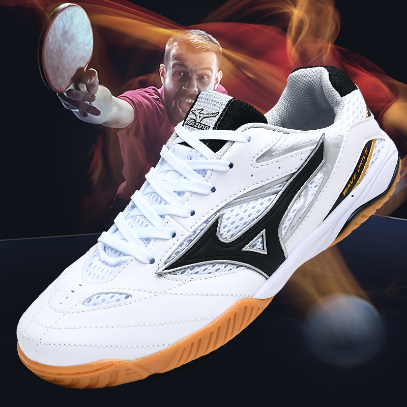 Zapatos de bádminton profesionales para hombres y mujeres, zapatos de entrenamiento de voleibol, tenis de mesa, zapatos de tenis de mesa antideslizantes y desgaste