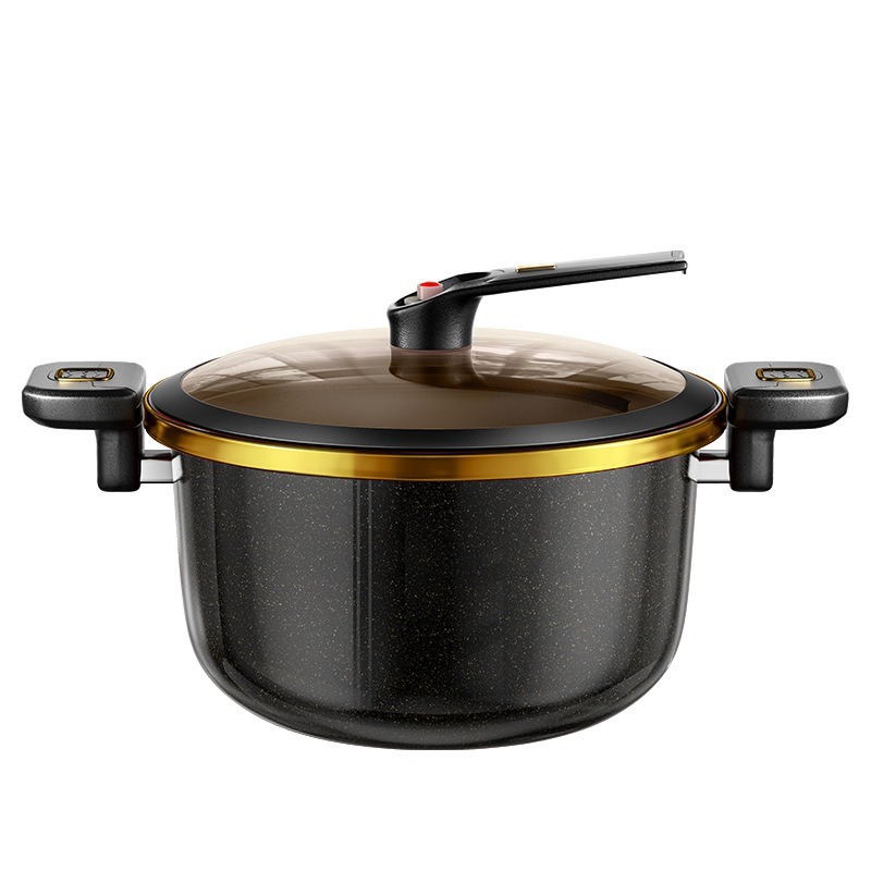 Nueva actualización de cocina de cocina de micro-presión doméstica cocina de cocción multifuncional cocina de cocción de cocción de cocción de doble oreja de gran capacidad al por mayor