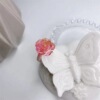 Three dimensional resin, ring, handmade, new collection, flowered, roses