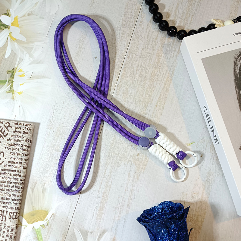 보라색과 흰색(흰색 버튼)♢