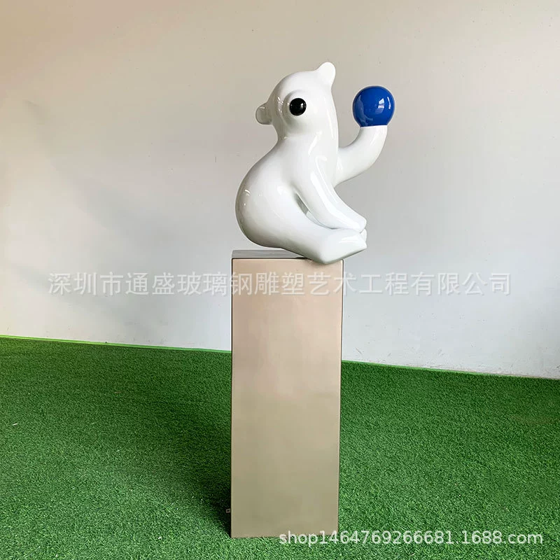 Открытый FRP пейзаж абстрактная скульптура украшения сообщества декоративный реквизит украшения куклы из стекловолокна IP куклы