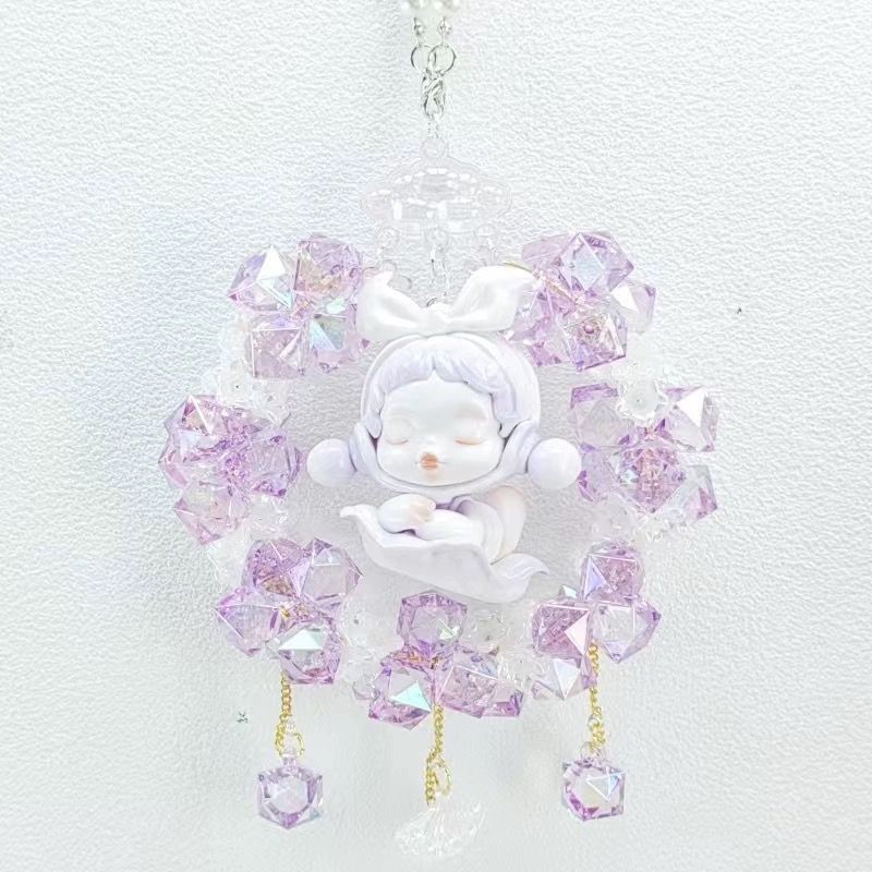 아기를 둔 프리미엄 풀 서클 은방울꽃 라인스톤 (창샹리) 2