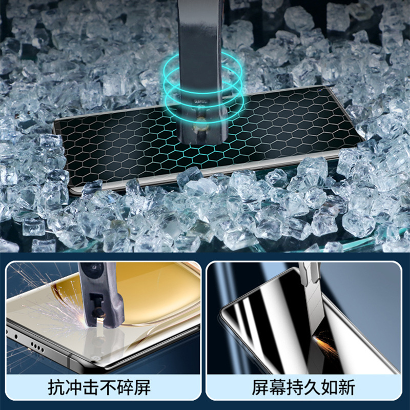 适用华为P50钢化膜曲面P50pro防窥膜高清p30Pro手机保护膜抗蓝光|undefined