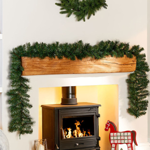 Source Factory 2025 Encrypted Thickened Pine Needle Mixed Christmas Rattan Home Window Table Decoration Arrangement