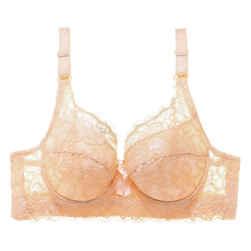 Тонкая хлопковая чашка Взрывная Плюс Размер закрытия аксессуар молоко Регулируемый бюстгальтер кружева собрались со стальным кольцом сексуальное женское нижнее белье партии