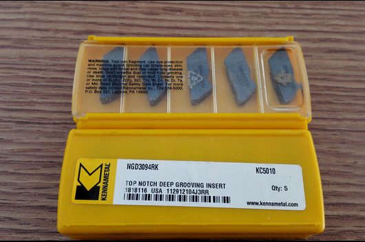 肯纳数控切槽刀片NGD3M200RK/LK KC5010优势代理肯纳刀具