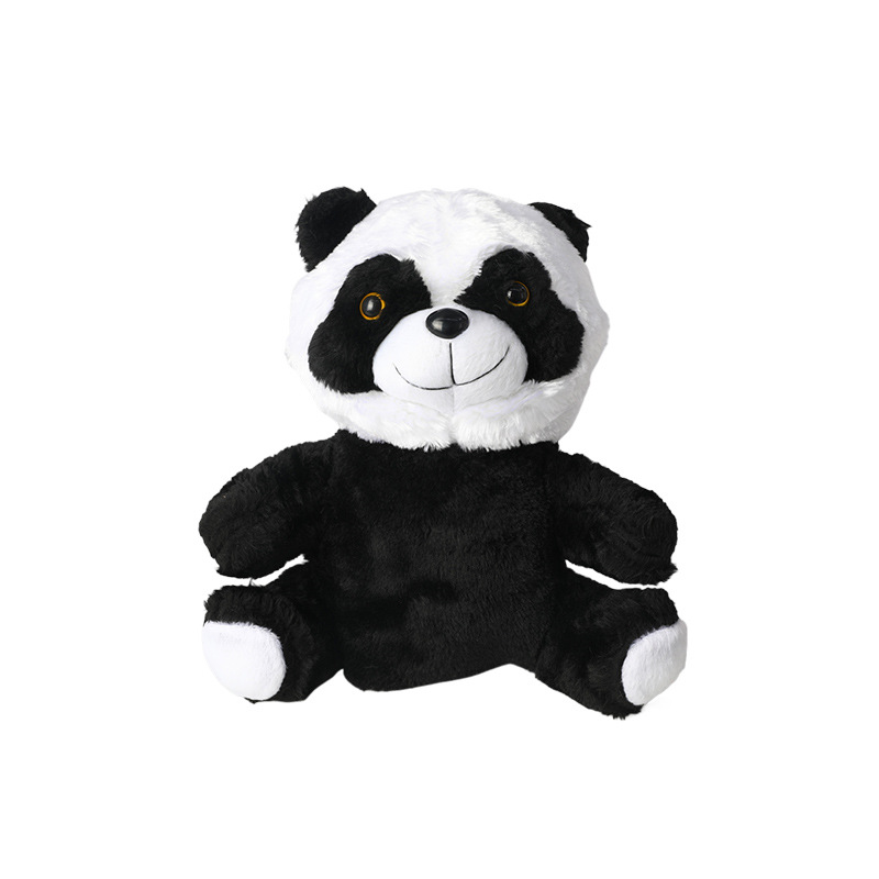 Juego de palos de mascota panda Juego de golf Juego de palos de hilo de lana Juego de palos de muñeca