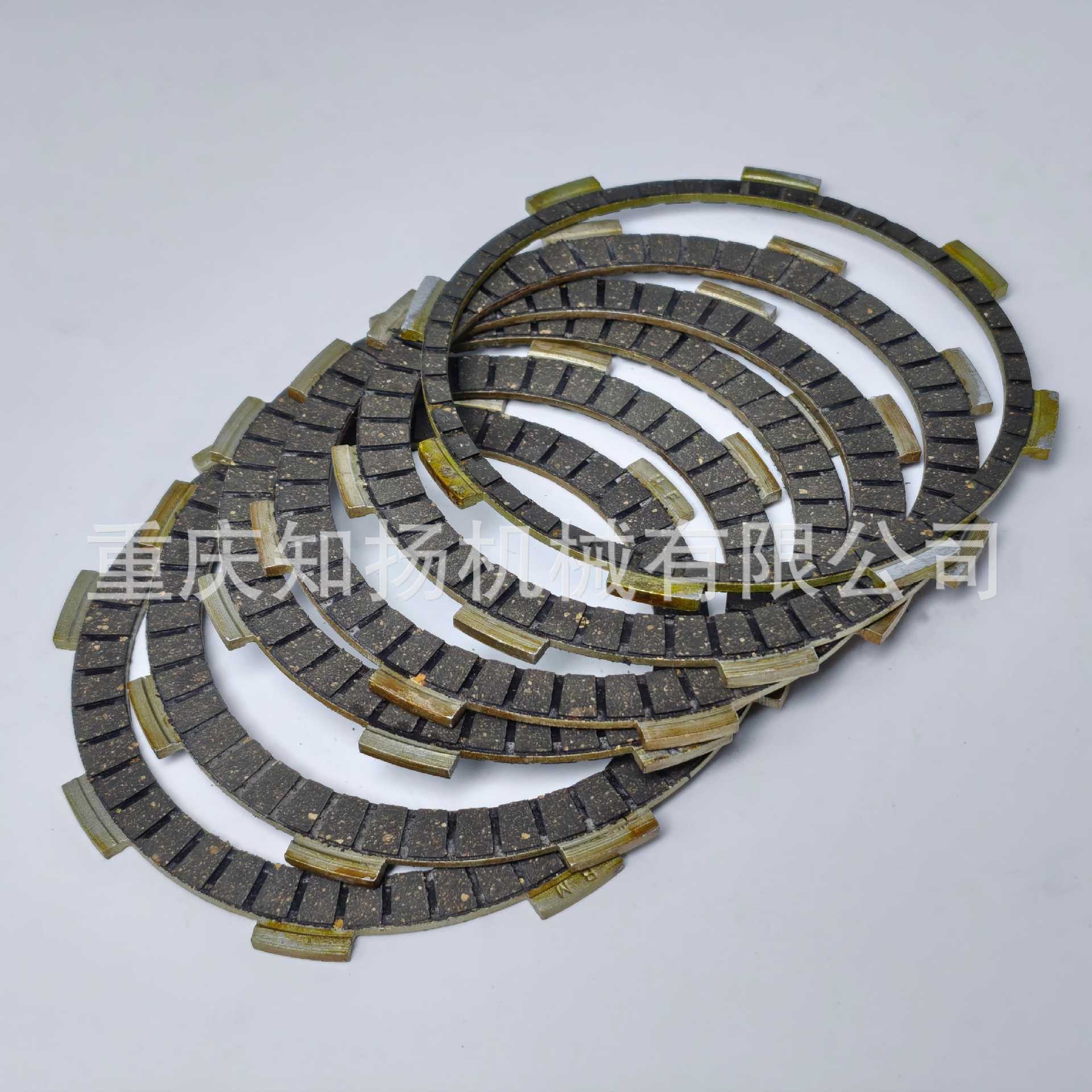 América del Sur África venta caliente BAJAJ NS200 placa de embrague de goma corcho placa de fricción de acero accesorios de motocicleta